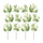 Light-Varigated-Philo-Leaf-Stem-(Set-of-12)-Artificial-Flowering-Plants