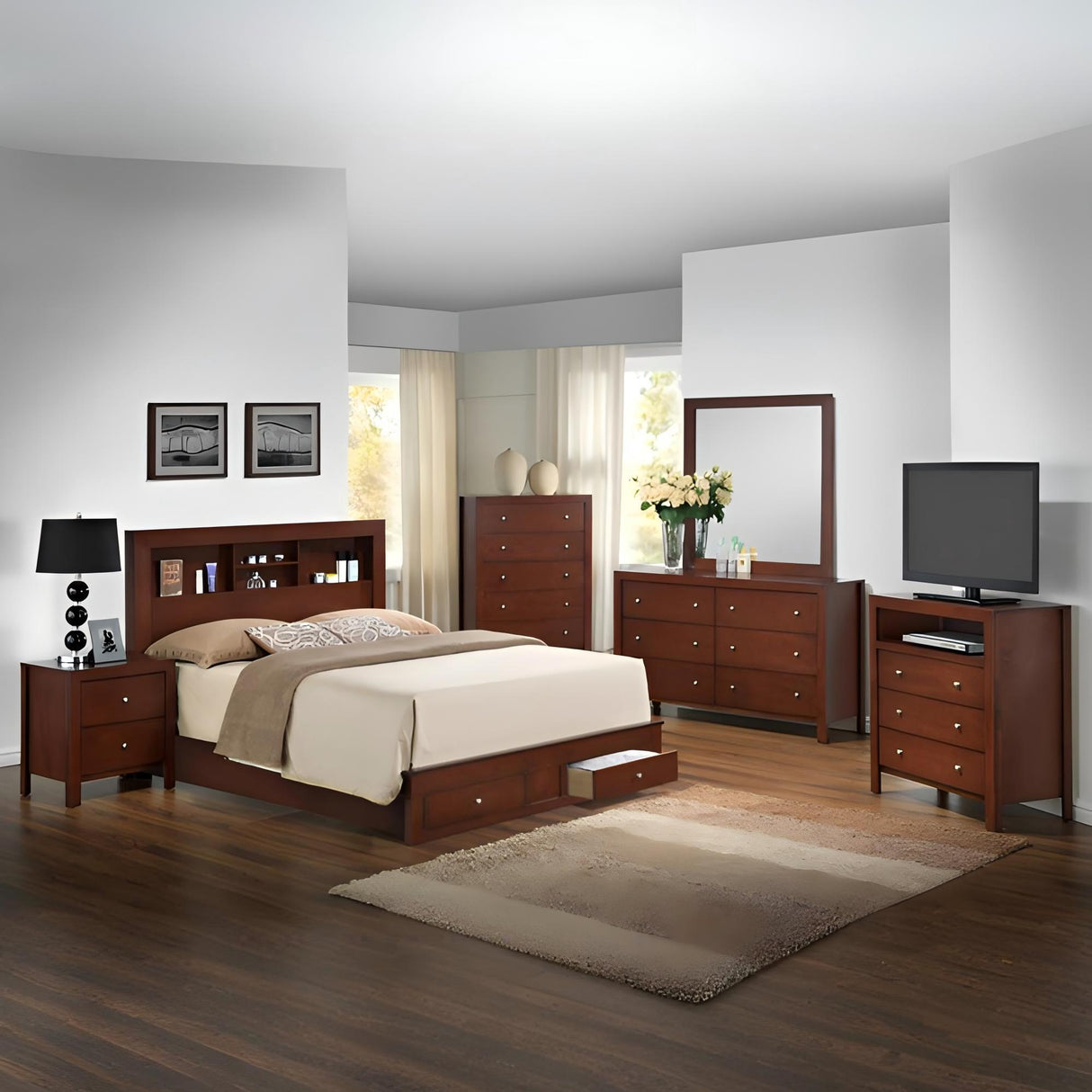 Stylish Storage Bed For Modern Spaces