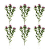 Purple-thistle-floral-spray-(set-of-6)-Artificial-Flowering-Plants