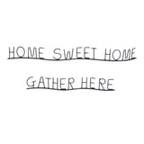 Gather and home sentiment decor (set of 4)
