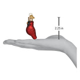 Mini Red Cardinal Ornament by Old World Christmas