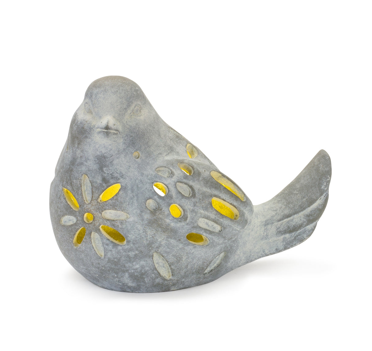 Led lighted bird figurine (set of 3)