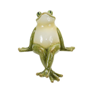 Stone Garden Frog Shelf Sitter (Set of 3)