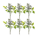 Blue-berry-foliage-spray-(set-of-6)-Artificial-Flowering-Plants