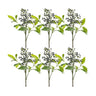 Blue berry foliage spray (set of 6)