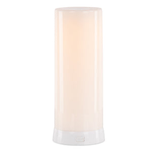 LED FIA Flame Designer Candle with White Hue 7.5"H