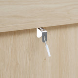 Arched Kitchen Pantry Modern Farmhouse Wood Kitchen Storage Cabinet