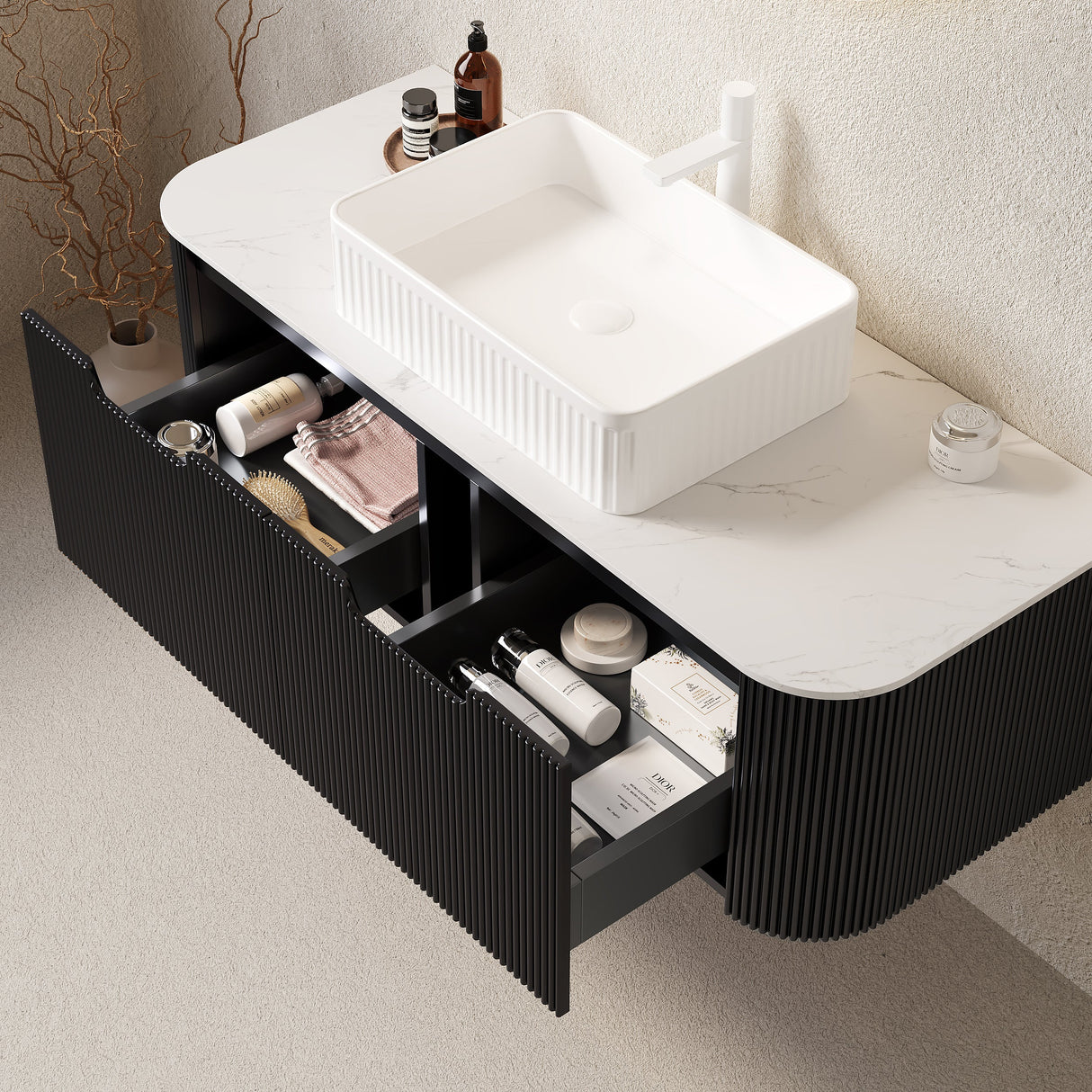 Dina 48" Bathroom Vanity & Sink