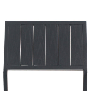 Modern Outdoor Indoor Metal Side Chair - Set of 2