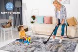 NAAR MARFI Collection Abstract Non-Shedding and Stain Resistant Area Rug