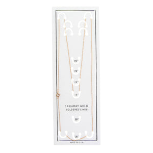 Womens chains 14KT Rose Gold
