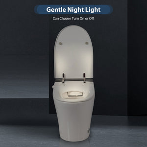 Heated Seat Smart Toilet, One Piece Design