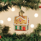 Mini Gingerbread House Ornament 2.25 x 1.75 x 1.25