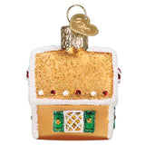 Mini Gingerbread House Ornament 2.25 x 1.75 x 1.25