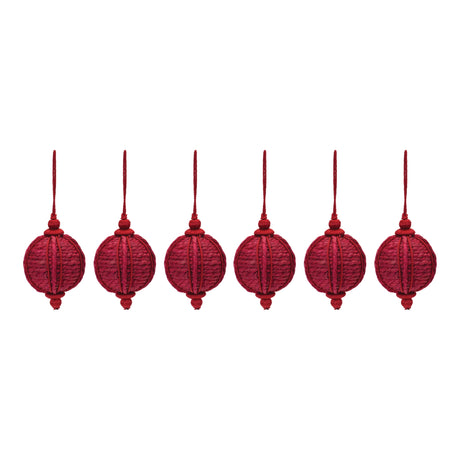 Jute Onion Ornament (Set of 6)