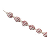 Fabric-Ball-String-Garland-(Set-of-2)-Wreaths-&-Garlands