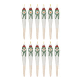 Snowman Drop Ornament (Set of 12)