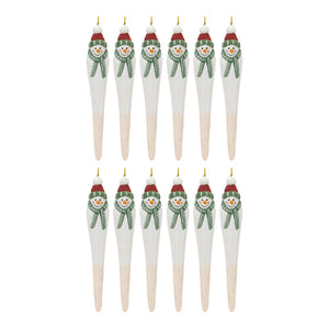 Snowman Drop Ornament (Set of 12)
