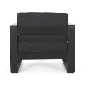 Giovanna - Club Chair Set With Aluminum Frame