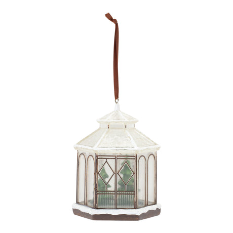 Winter Gazebo Ornament (Set of 4)