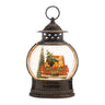 LED Snow Globe with Pickup Truck 11.5"H
