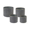 Ornate-Geometric-Metal-Planter-(Set-of-4)-Pots-&-Planters