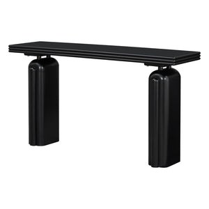 U_STYLE Chic Acacia Veneer Console Table