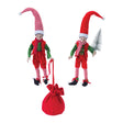 Vintage-Elf-Shelf-Sitter-(Set-of-2)-Christmas-Decor