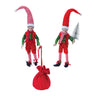 Vintage-Elf-Shelf-Sitter-(Set-of-2)-Christmas-Decor