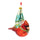 Glass-Gnome-and-Cardinal-Bird-Ornament-(Set-of-6)-Christmas-Ornaments