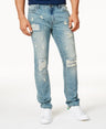 American Rag Men's Vintage Wash Distressed Slim Fit Jeans