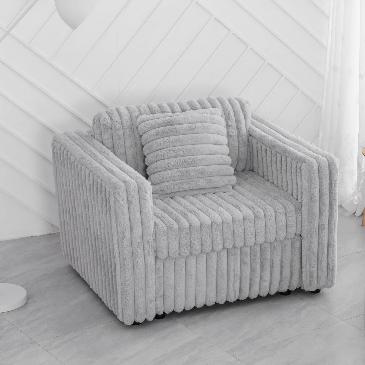 44.9" Modular Sofa Single - Light Gray