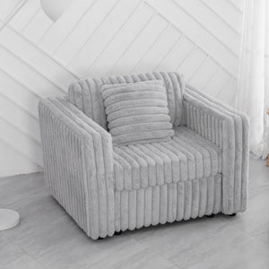 75.6" Soft Modular 2-Person Sofa with Hydraulic Lift