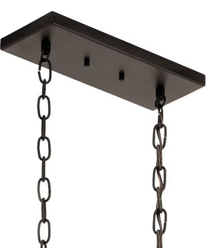 Remeigh 32"W 6-Light Island/Dining Chandelier by Kichler Olde Bronze Finish