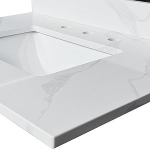 31-Inch Quartz Bathroom Vanity Top