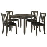 Rowland Charcoal 5-piece Dining Set