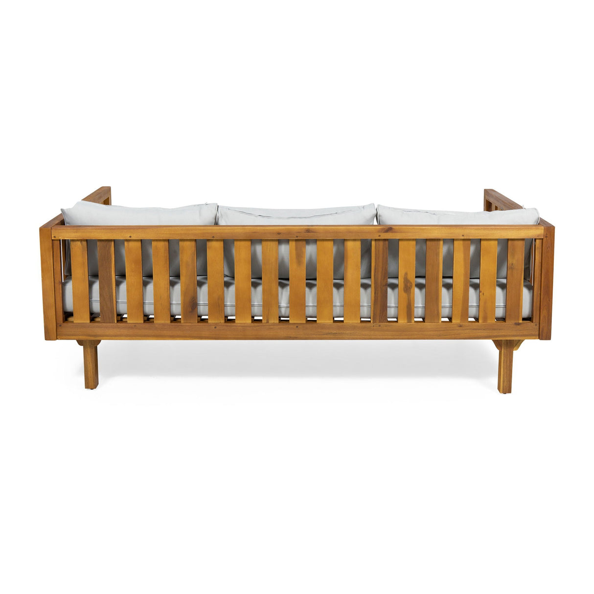 Claremont 3 Seater Daybed Teak Acacia Wood Water Resistant Cushions