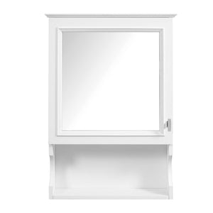 Wall Mounted Bathroom Storage Cabinet With Mirror, Soft Closing Hinges
