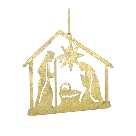 Metal-Holy-Family-Cut-Out-Ornament-(Set-of-12)-Christmas-Ornaments