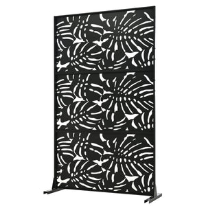 Metal Privacy Screens 3.3Ft x 6Ft Outdoor and Indoor Divider