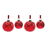 Mercury Glass Ball Ornament (Set of 4)