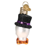 Mini Top Hat Skeleton Ornament