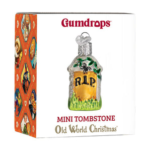 Mini Tombstone Ornament by Old World Christmas