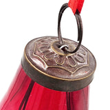 Luster Glass Tear Drop Ornament, Set of 12