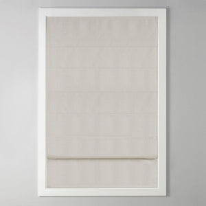 Basketweave Room Darkening Cordless Roman Shade
