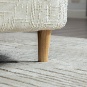 77.17" Wide Modern Upholstered End of Bed Bench