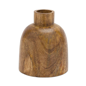 Mango wood vase (set of 2)