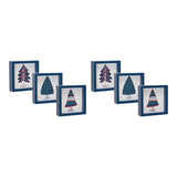 Pine Tree Sentiment Sign (Set of 6)