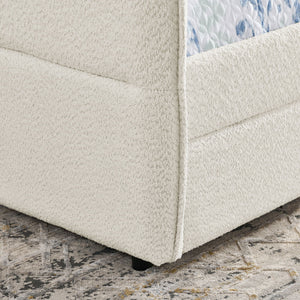Upholstered Daybed & 2 Drawers