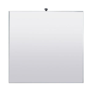 Noralie - 24" Square End Table - Mirrored & Faux Diamonds